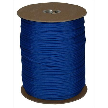 T.W. EVANS CORDAGE CO Paracord 1000 ft. Spool in Royal Blue 6510RB